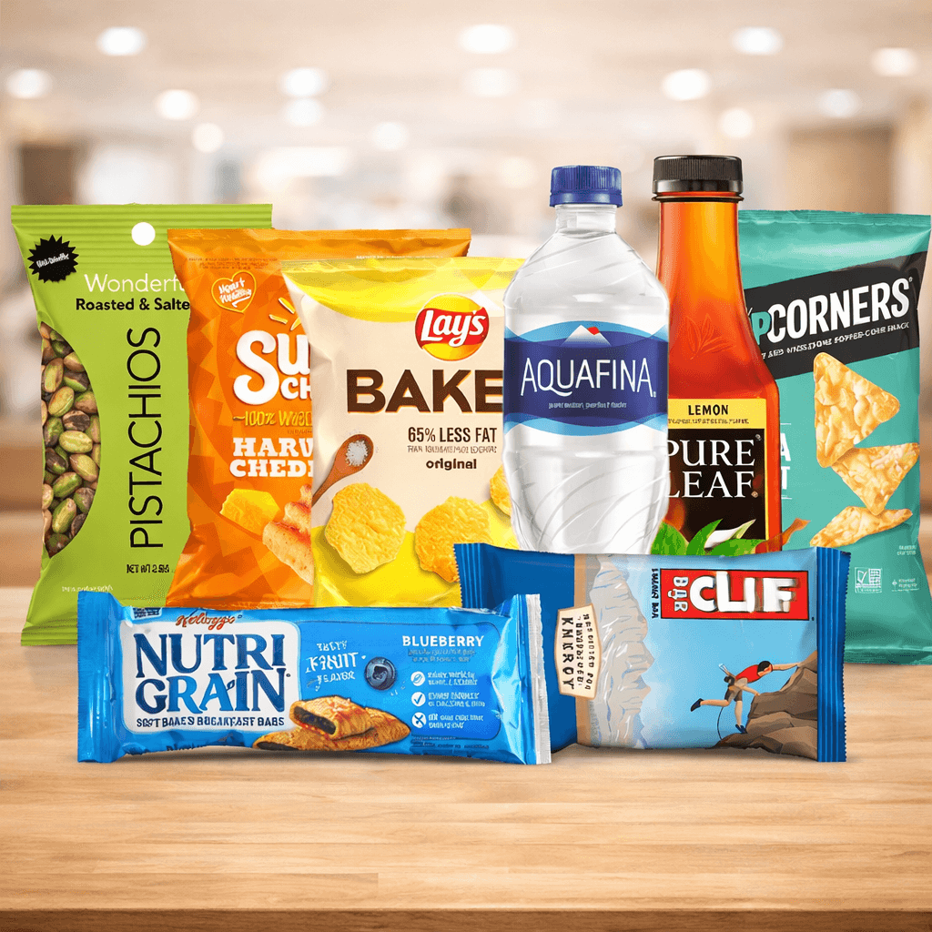 Healthy product selection inside a smart cooler